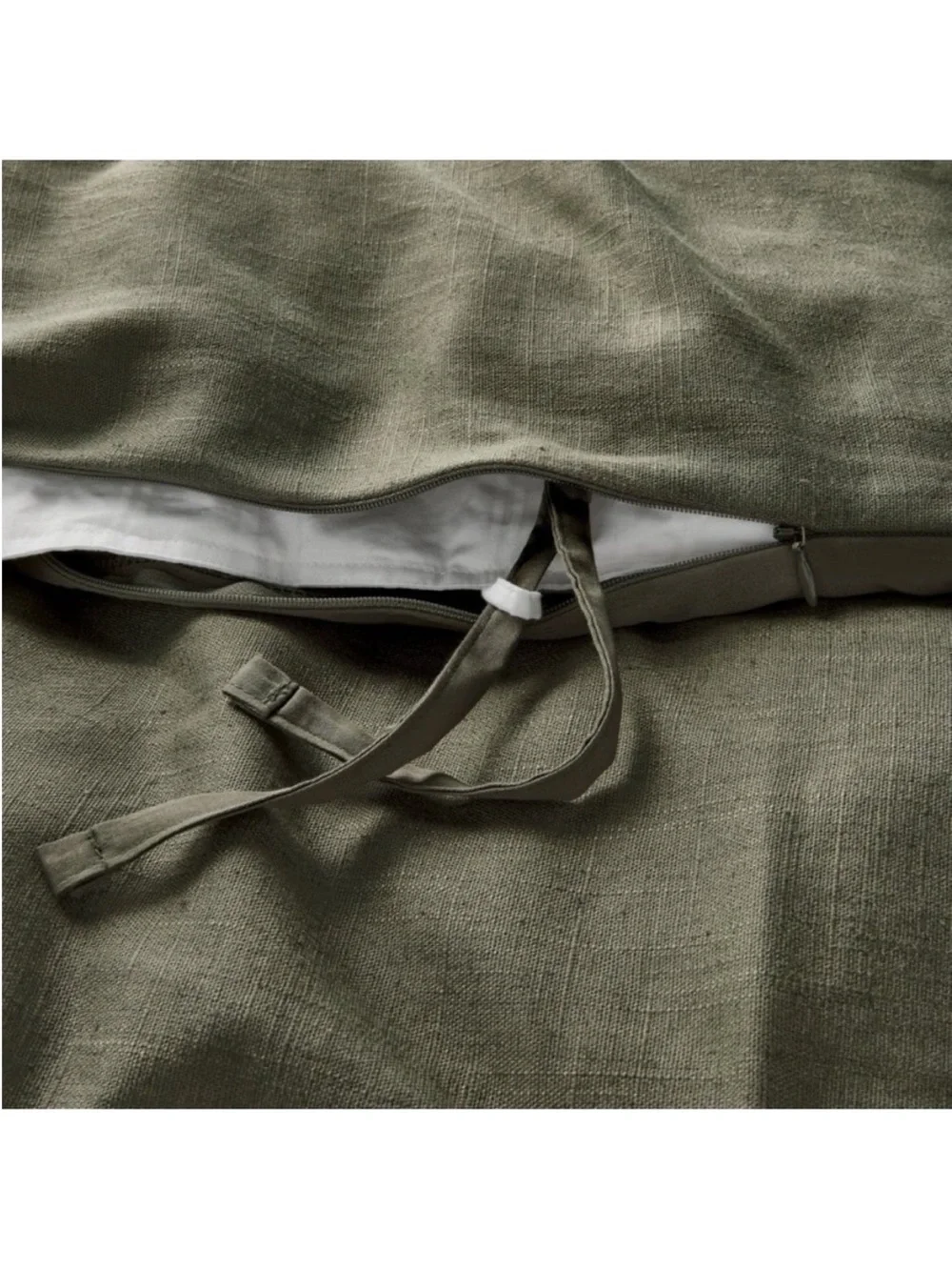 Casaluna olive green Duvet Cover Set